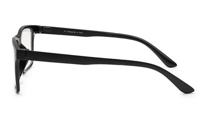 Classic Black Ultralight Clip-on Spectacles