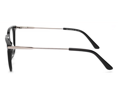 Oval Black Number Glass Frames