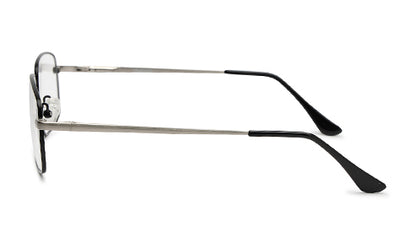 Regular Rectangle Black Spectacles