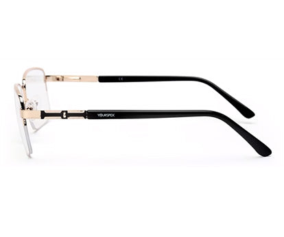GOLDEN RECTANGULAR UNISEX FRAME