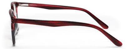 Brown Woody Wayfarer Style Acetate Eyeglass Frame for Men