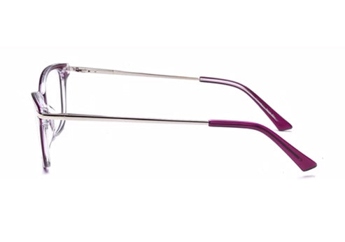 Pink Cateyes Full Rim Acetate Metal Frame for Women