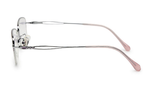 Zenith Titanium Silver & Lavender Frames