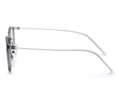 Grey Glasses Frames Ladies Round Chasma