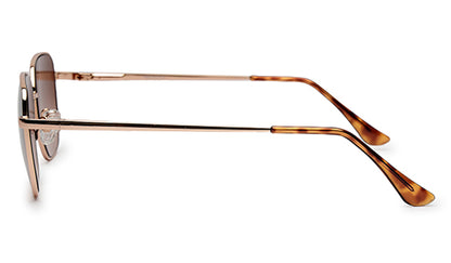 Classic Square Gold Sunglasses