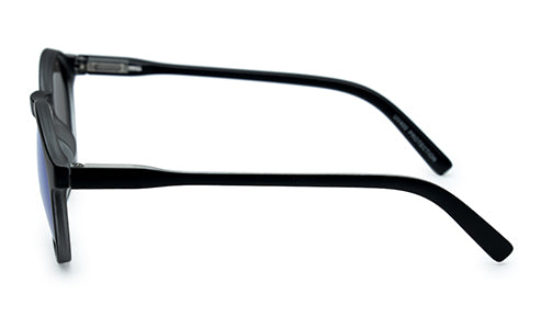 Blue Mirror UV Travel Sunglass