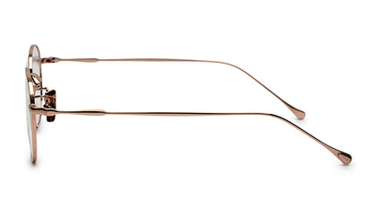 Zenith Titanium Rose Gold Round Frames