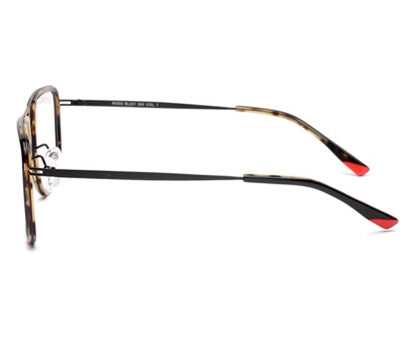 Tort & Black Framed Square Glasses
