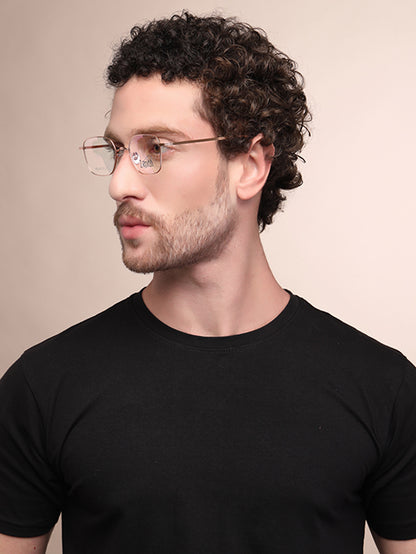 Zenith Titanium Stylish Rose Gold Frames