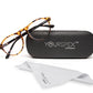 Tortoise Brown MOD Aviator Style Acetate Eyeglasses Frames for Men