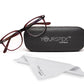 Grey Brown Wayfarer Style Acetate Eyeglass Frame for Men