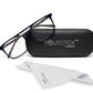 YourSpex Eyeglasses Frame Hard Case in Black Color