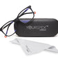 Black Squared Shape Acetate Eyeglasses Frames for Men