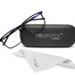 Black Square Shaped Acetate Eyeglasses Frames for Men