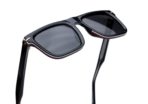 Trendy Black Square UV 400 Sunglass