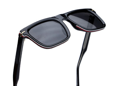 Trendy Black Square UV 400 Sunglass