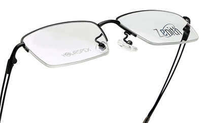 Zenith Titanium Sleek Black Frames