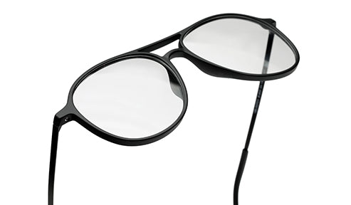 Classic Aviator Black Ultralight Spectacles