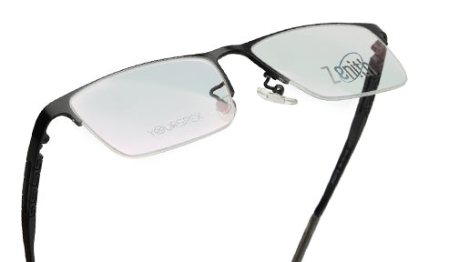 Zenith Titanium Metallic Gray Spectacles