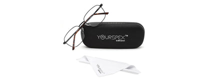 Full-Rim Black Square Spectacle Frame