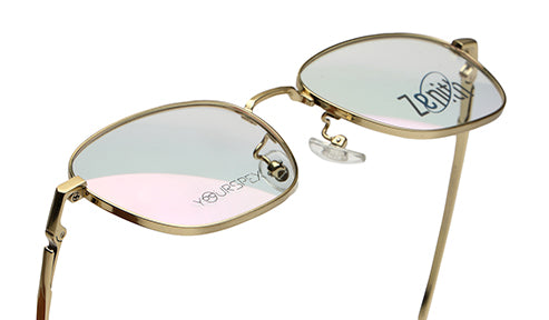 Zenith Titanium Silver & Pink Frames