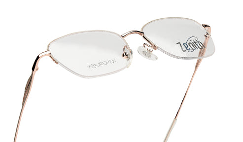 Zenith Titanium Rose Gold Crystal Frames