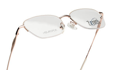 Zenith Titanium Rose Gold Crystal Frames