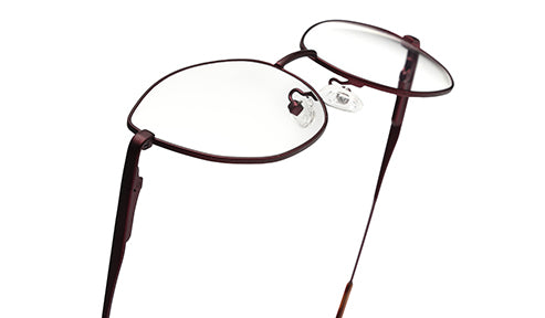 Bold Cateye Rust Spectacles