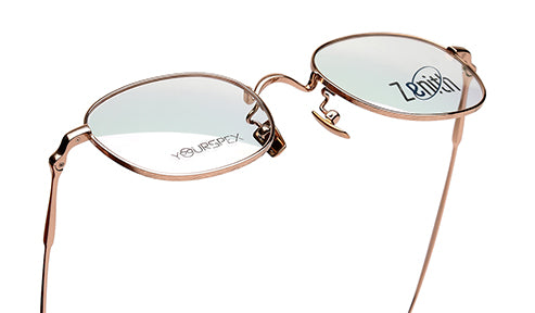 Zenith Titanium Rose Gold Round Frames