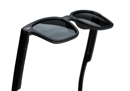 Matte Black Square UV 400 Sunglass