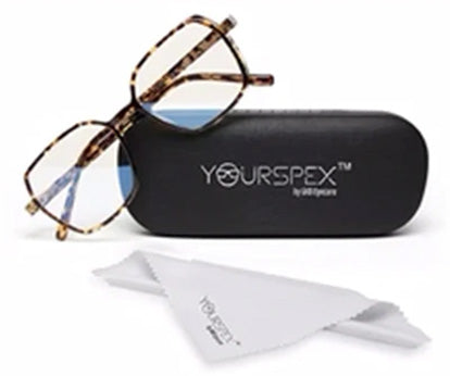 Brown Tort Square Full Rim Acetate Frame for Women