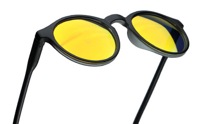 Gold UV Travel Sunglass