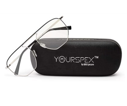 Silver Hexagon Unisex Frame