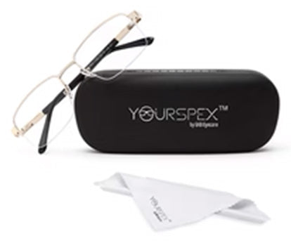 GOLDEN RECTANGULAR UNISEX FRAME