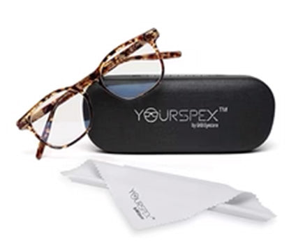 Brown Tortoise Square Spectacle Acetate Frame for Men & Women