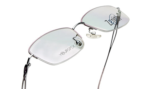 Zenith Titanium Silver & Lavender Frames