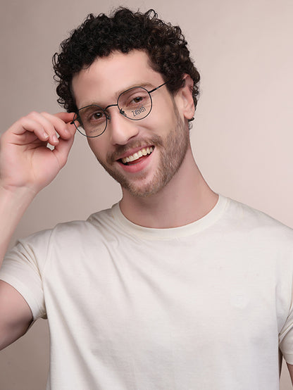 Zenith Titanium Round Metal Frames