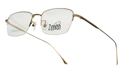 Zenith Titanium Gold Rectangle Frames