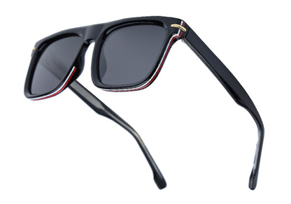 Trendy Black Square UV 400 Sunglass