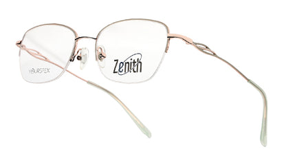 Zenith Titanium Rose Gold Crystal Frames