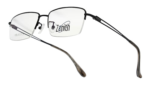 Zenith Titanium Sleek Black Frames