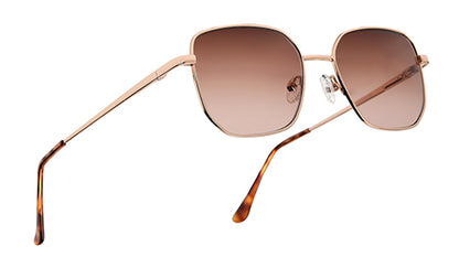 Classic Square Gold Sunglasses