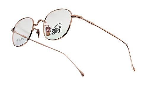 Zenith Titanium Rose Gold Round Frames