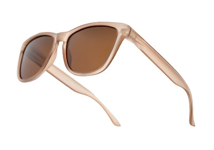 Acetate Tan UV 400 Polarized Sunglasses
