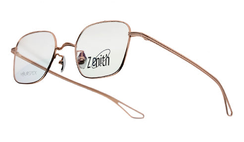 Zenith Titanium Stylish Rose Gold Frames