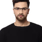 YourSpex Black Frame Eyeglasses for Men