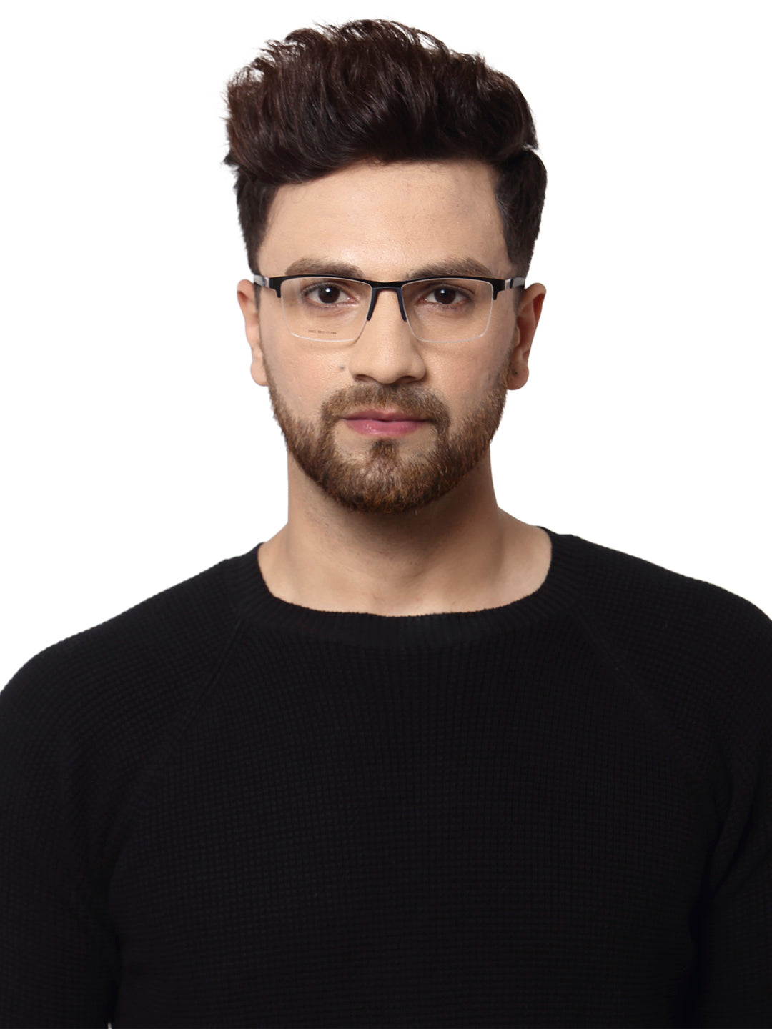 YourSpex Black Frame Eyeglasses for Men