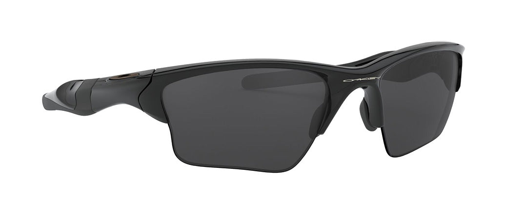 Oakley Black UV Protected Irregular Sunglasses for Men