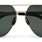 Zenith UV400 Titanium Large Aviator Polarized Sunglasses for Men