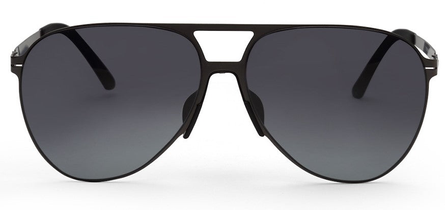 Zenith UV400 Large Unisex Black Polarized Sunglasses for Women